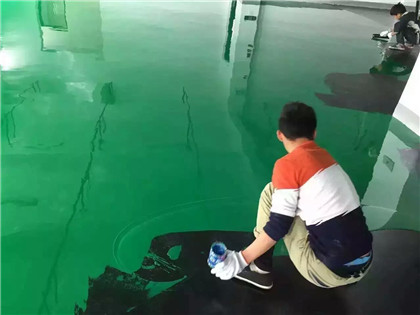 商洛下面给你一份环氧地坪漆施工的完整流程