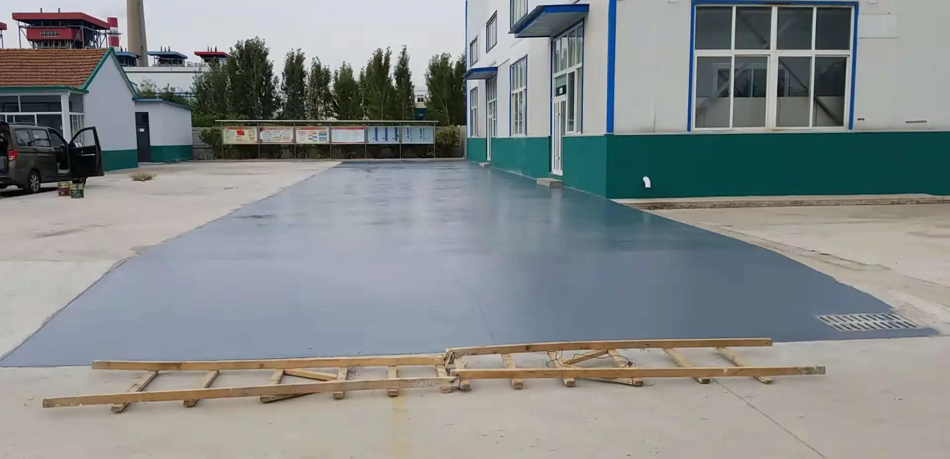 商洛车间厂房地坪漆修补翻新